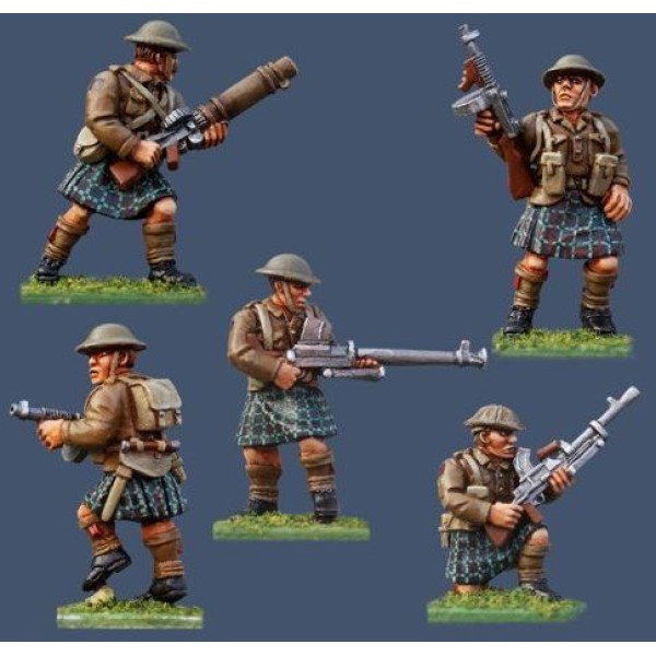 Pulp Miniatures - The British Empire - Highland Special Weapons