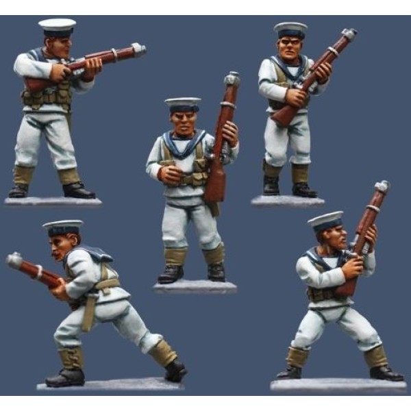 Pulp Miniatures - The British Empire - British Sailors w/rifles