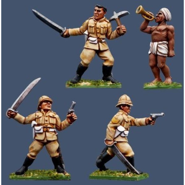 Pulp Miniatures - The British Empire - The Sergeants 3 & Din