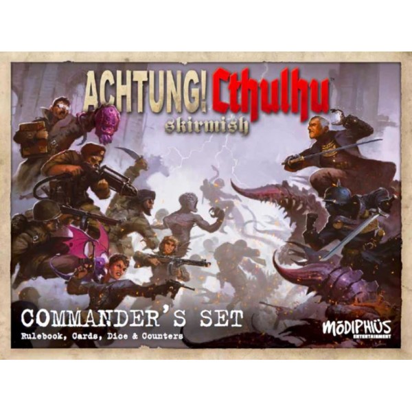 Achtung! Cthulhu - Miniatures Skirmish Game - Commander's Set