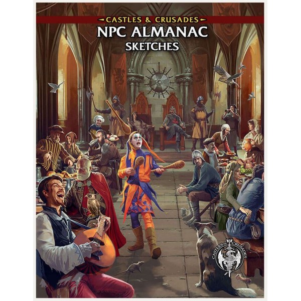 Castles & Crusades RPG - NPC Almanac - Sketches