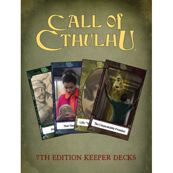 Call of Cthulhu RPG - Keeper Decks