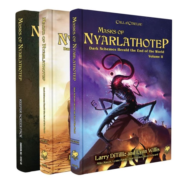 Call of Cthulhu RPG - Masks of Nyarlathotep - Slipcase Set