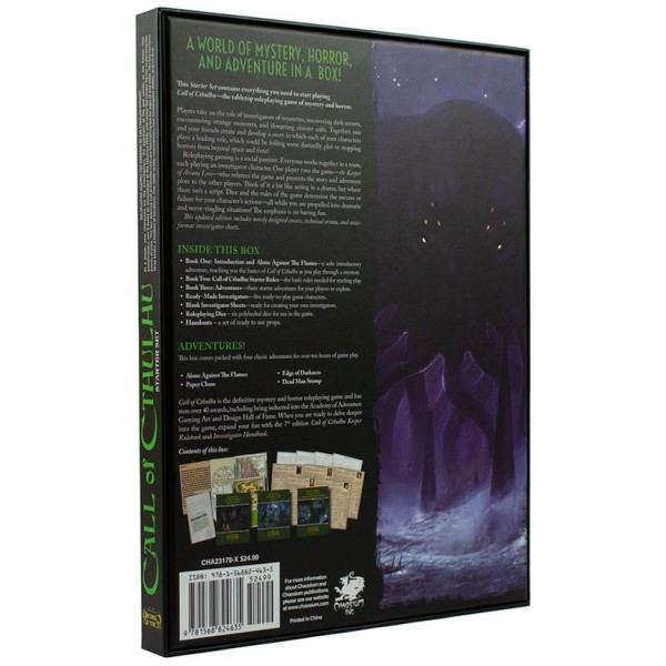 Call of Cthulhu RPG - Starter Box (40th Anniversary)