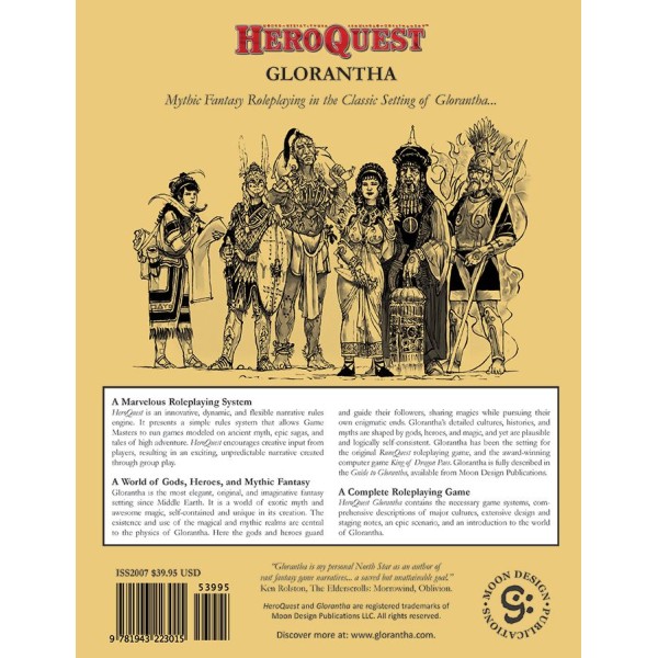 HeroQuest - Glorantha - RPG