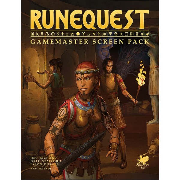 Runequest RPG - Gamemaster Screen Pack