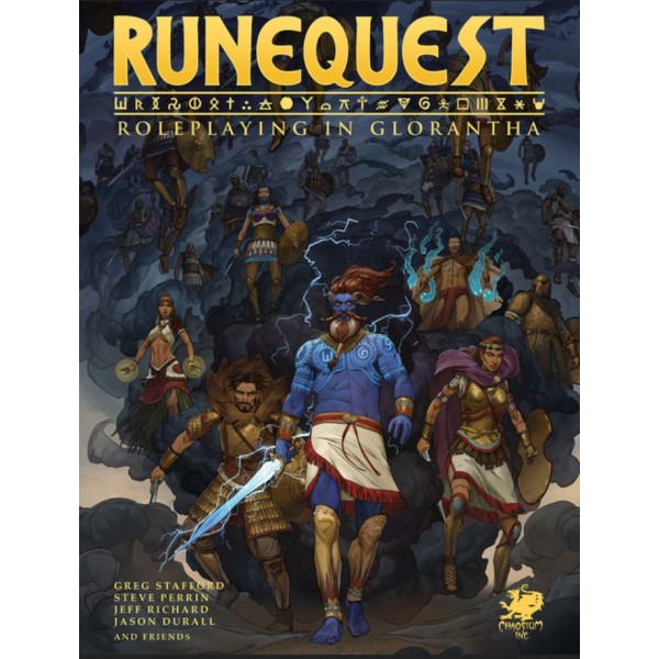 Runequest RPG - Roleplaying in Glorantha - Core Rulebook