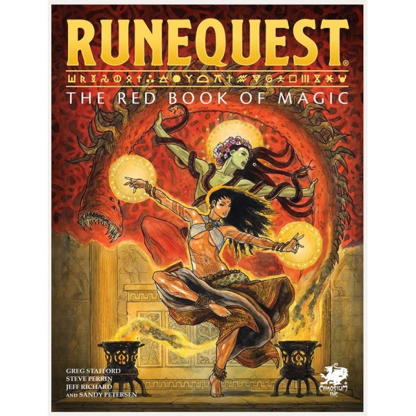 Runequest RPG - The Red Book of Magic
