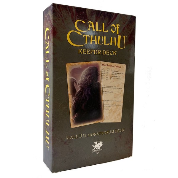 Call of Cthulhu RPG - Malleus Monstrorum - Keeper Deck
