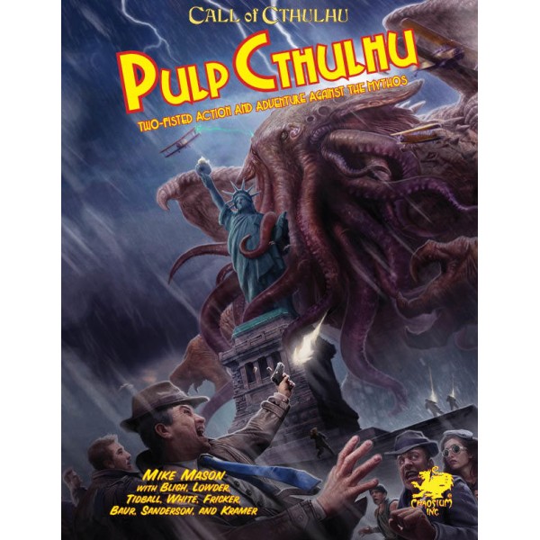 Call of Cthulhu RPG - Pulp Cthulhu HC