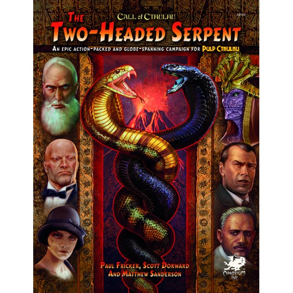 Call of Cthulhu RPG - The Two-Headed Serpent Hardcover