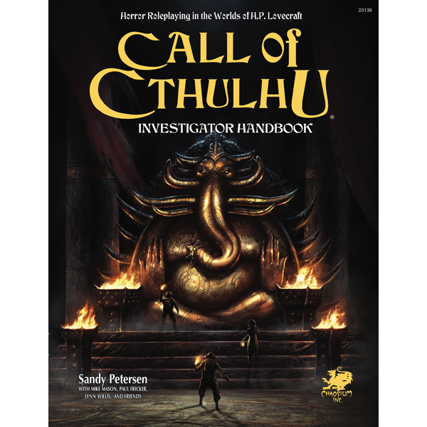 Call of Cthulhu RPG - Investigator Handbook (7th ed.) HC