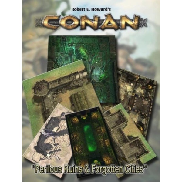 Conan - RPG - Perilous Ruins & Forgotten Cities Geomorphic Tiles Set