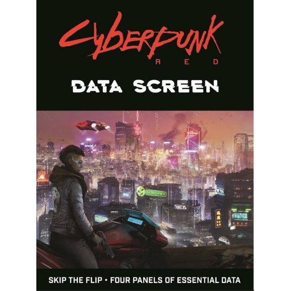 Cyberpunk Red - Roleplaying Game - Data Screen