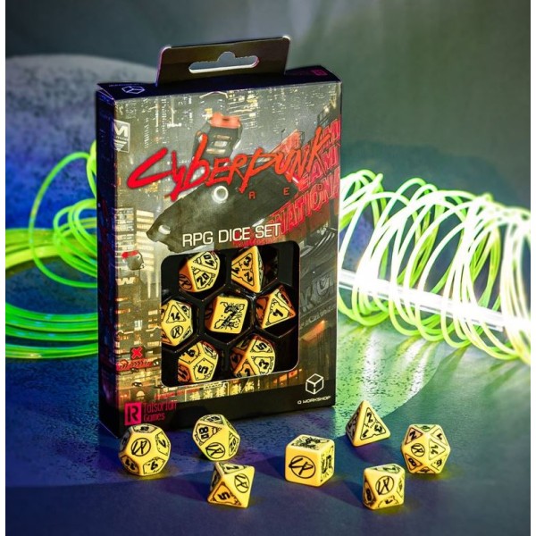 Cyberpunk Red - Roleplaying Game - Danger Zone Dice Set