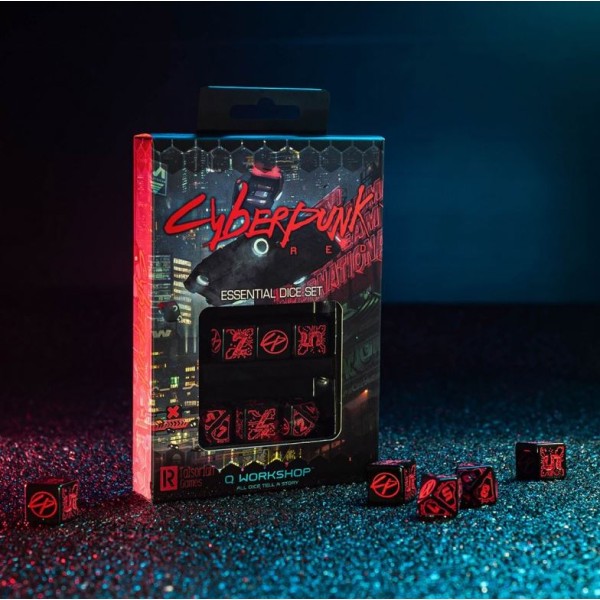 Cyberpunk Red - Roleplaying Game - Essential Dice Set