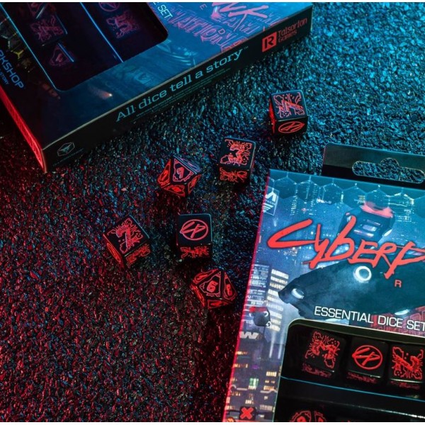 Cyberpunk Red - Roleplaying Game - Essential Dice Set
