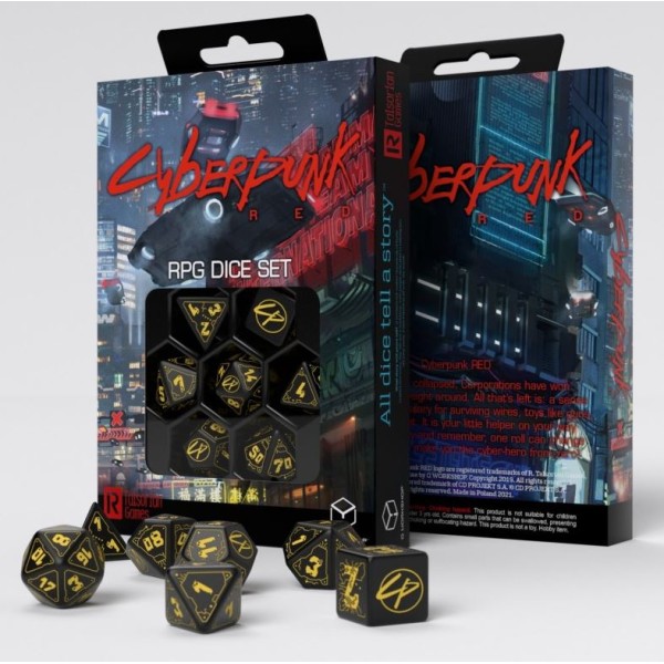 Cyberpunk Red - Roleplaying Game - Wet Work Dice Set