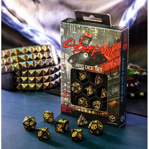 Cyberpunk Red - Roleplaying Game - Wet Work Dice Set