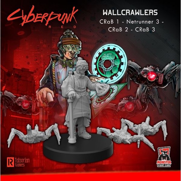 Cyberpunk Red Miniatures - Wall Crawlers