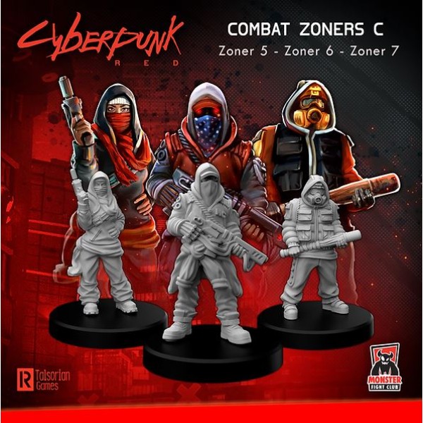Cyberpunk Red Miniatures - Zoners C