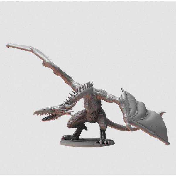 Dark Souls RPG - Fantasy Miniatures - Guardian Dragon
