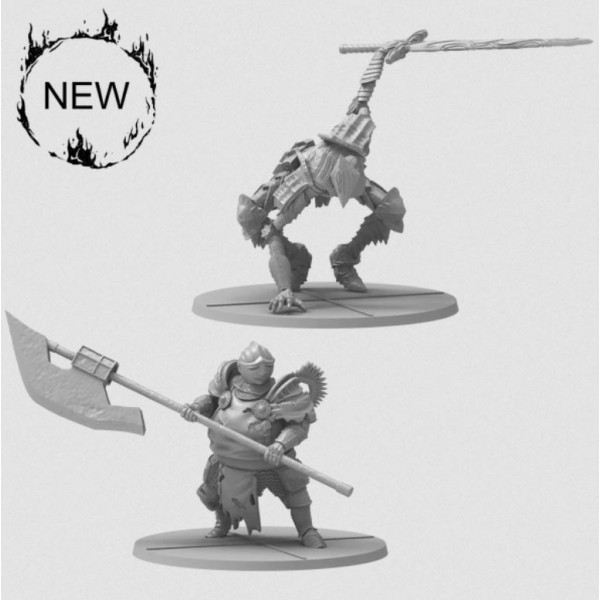 Dark Souls RPG - Fantasy Miniatures - Dread Knights of Renown