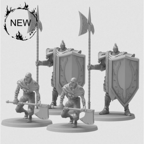 Dark Souls RPG - Fantasy Miniatures - The Steadfast and The Hollow