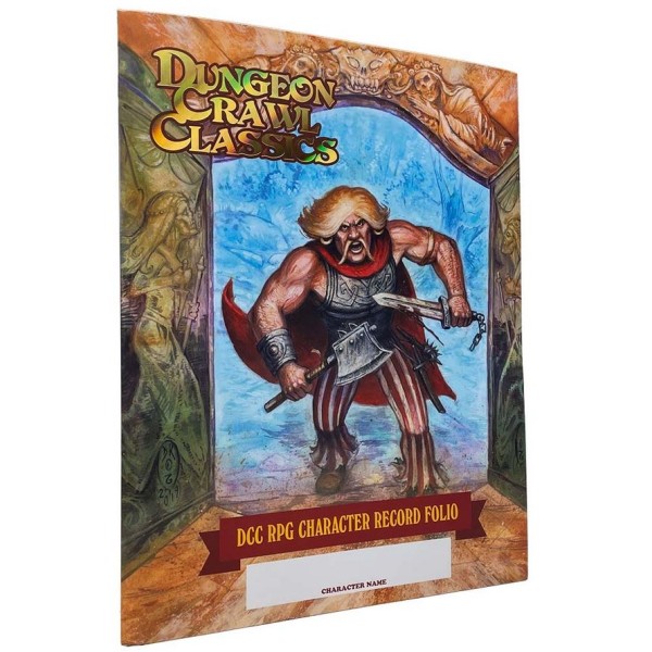 Dungeon Crawl Classics - RPG Character Record Folio