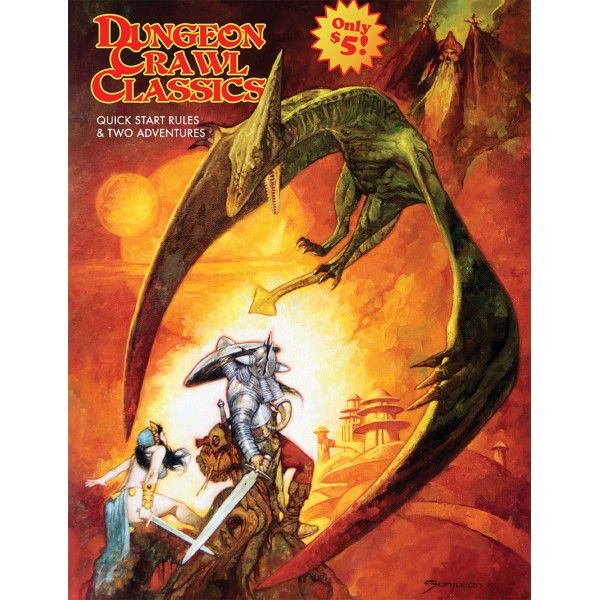 Dungeon Crawl Classics RPG - Quick Start Rulebook