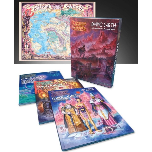 Dungeon Crawl Classics - Dying Earth Boxed Set - Adventures in a Doomed World
