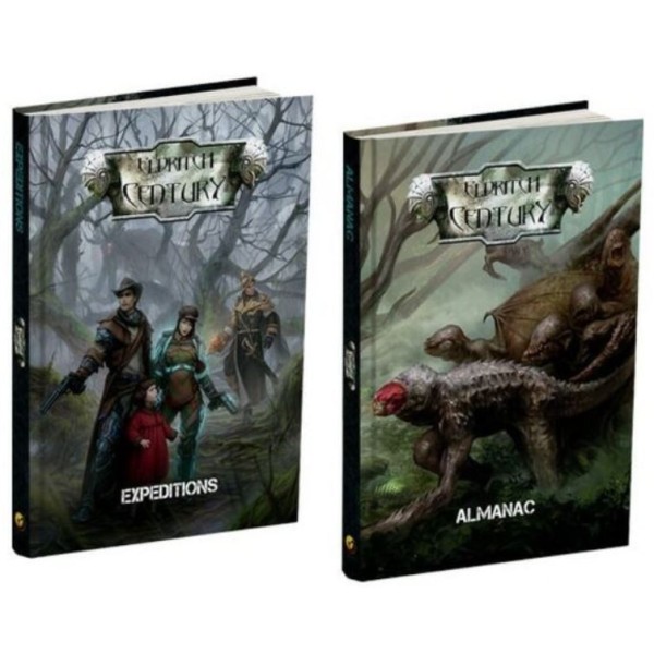 Eldritch Century RPG - Core Books - Expeditions and Almanac Slipcase