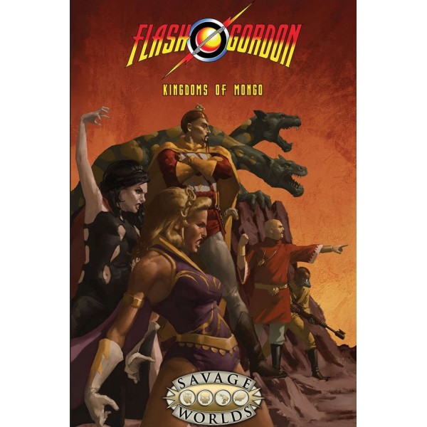 Savage Worlds RPG - Flash Gordon - Kingdoms of Mongo Supplement (Limited Edition Hardcover)