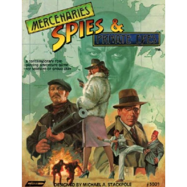 Mercenaries, Spies and Private Eyes RPG - Softcover