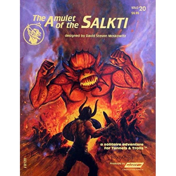 Tunnels & Trolls RPG - Amulet of the Salkti (Solo #20)