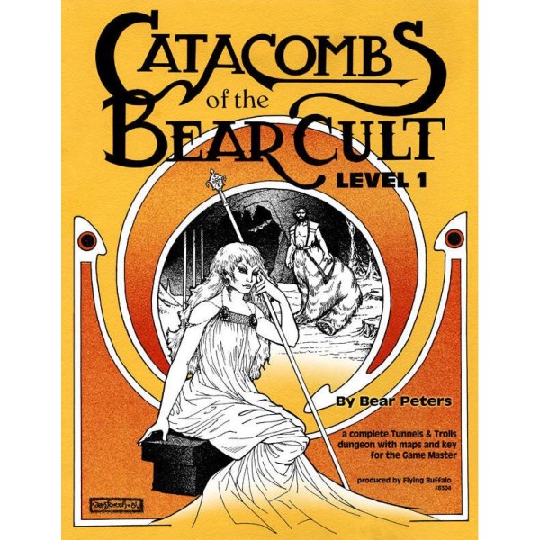 Tunnels & Trolls RPG - Catacombs of the Bear Cult (GM Adventure)