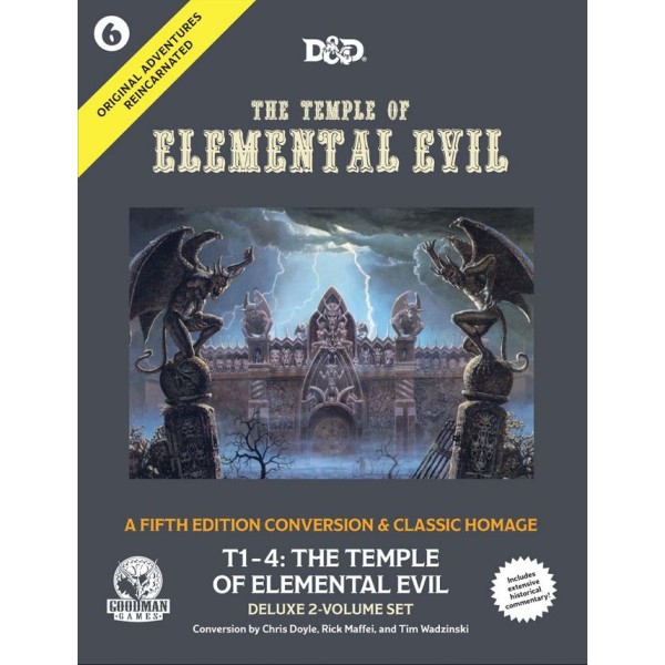 Goodman Games - Fifth Edition Fantasy - Original Adventures Reincarnated #6 - Temple of Elemental Evil