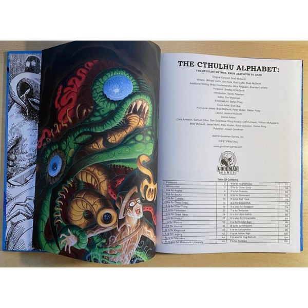 Goodman Games - The Cthulhu Alphabet (System Neutral Sourcebook) - HC