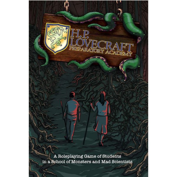 Clearance *minor cover damage* - H.P. Lovecraft Preparatory Academy - Roleplaying Game (HC)
