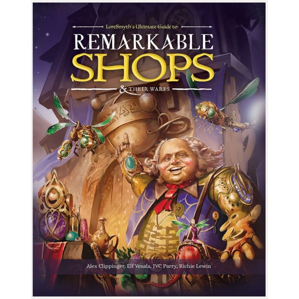 Remarkable Shops and Their Wares - Fantasy RPG Supplement