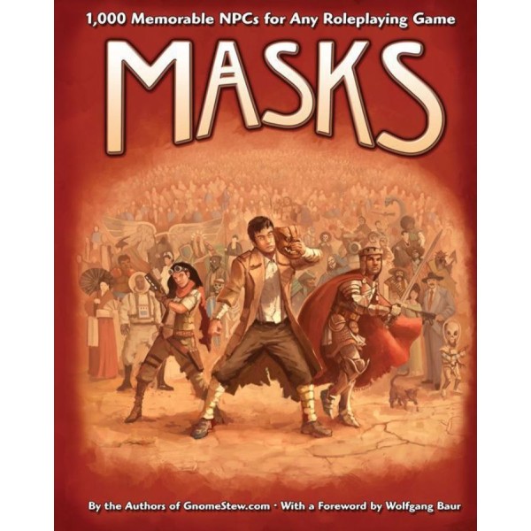 Masks - 1000 Memorable NPC's for Any Roleplaying Game