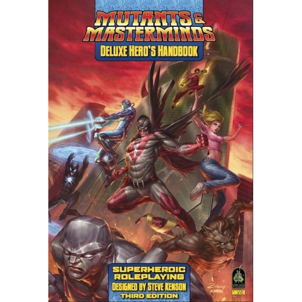 Mutants and Masterminds RPG - 3rd Edition - Deluxe Heroes Handbook