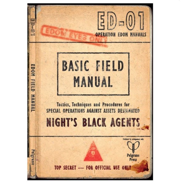 Night's Black Agents RPG - Edom Field Manual