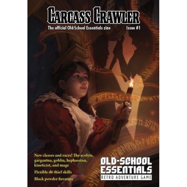 Old-School Essentials - Carcass Crawler The Official Old-School Essentials Zine - Issue 1