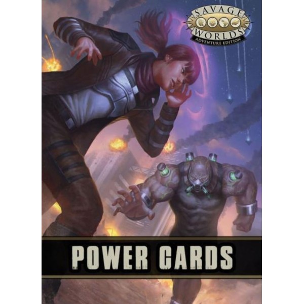 Savage Worlds RPG - Adventure Edition - Powers Cards