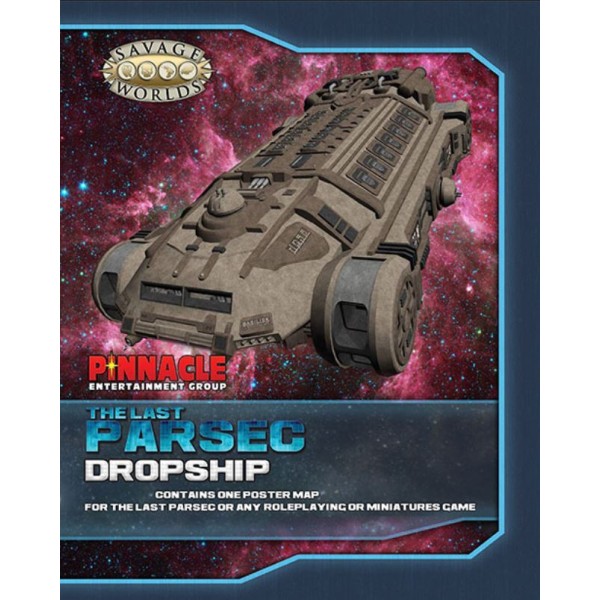 Savage Worlds RPG - The Last Parsec - Combat Map Set 1 - Dropship / Freighter