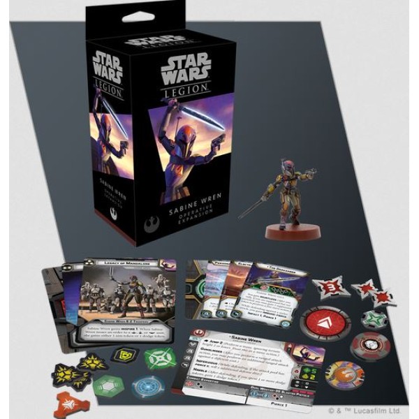 Star Wars - Legion Miniatures Game - Sabine Wren Operative Expansion