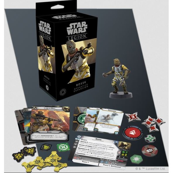 Star Wars - Legion Miniatures Game - Bossk Operative Expansion
