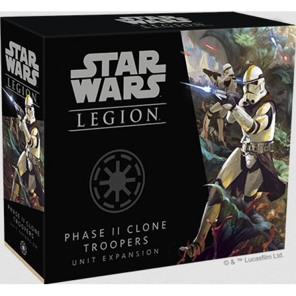 Star Wars - Legion Miniatures Game - Phase II Clone Troopers Unit Expansion