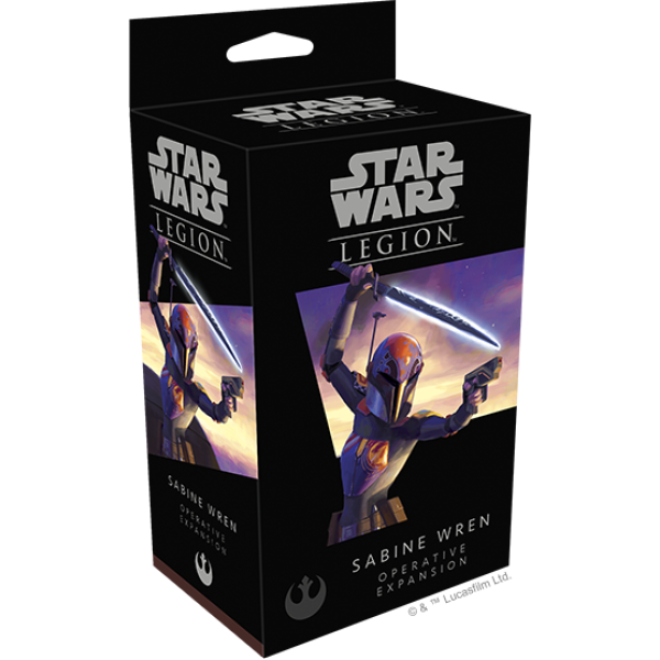 Star Wars - Legion Miniatures Game - Sabine Wren Operative Expansion